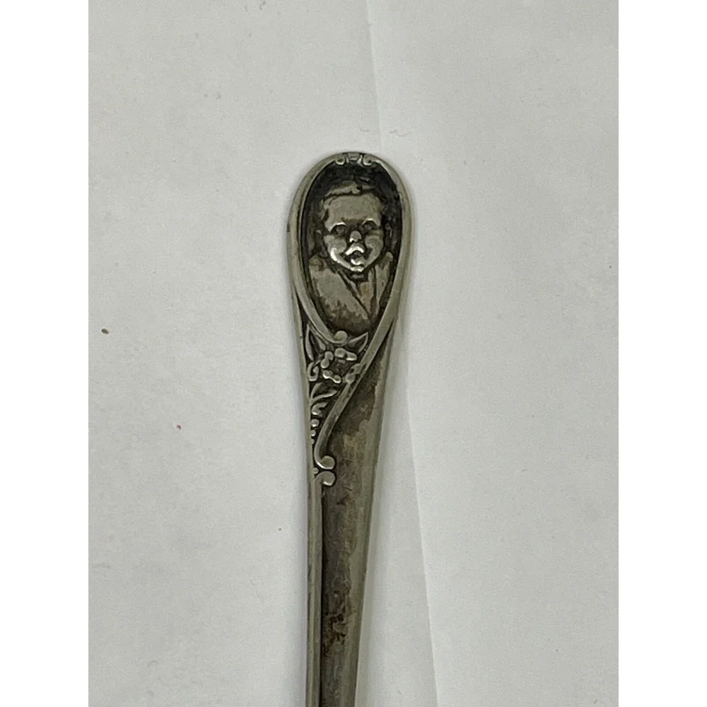 Vintage Gerber Baby Spoon W.M. Rogers 5.5